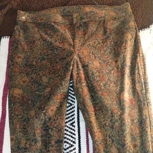 Women's pants. Suede like material.